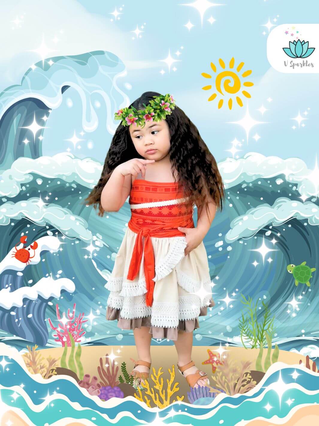 Island Princess Deluxe dress