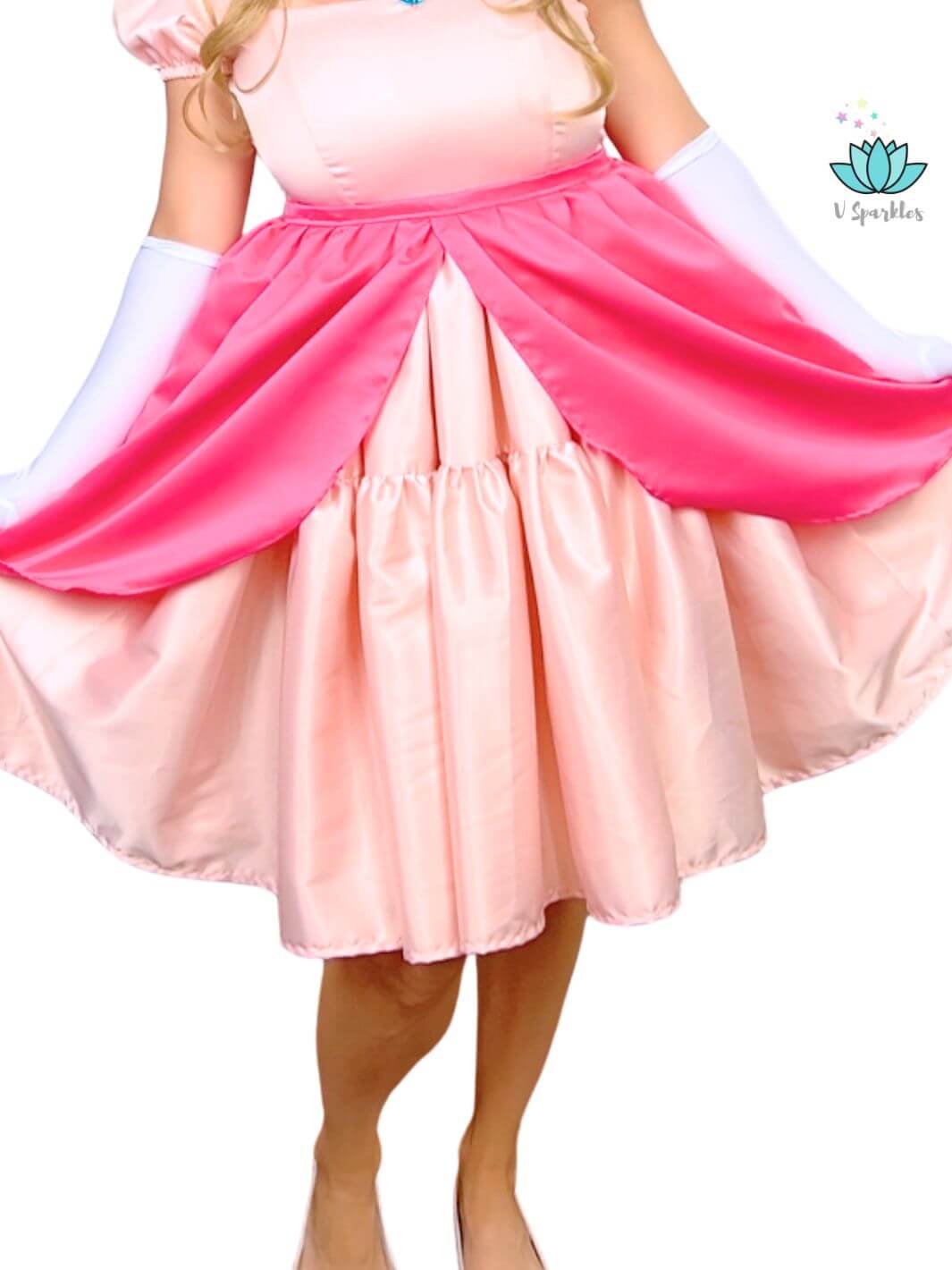Womens pink princess dress new arrivals