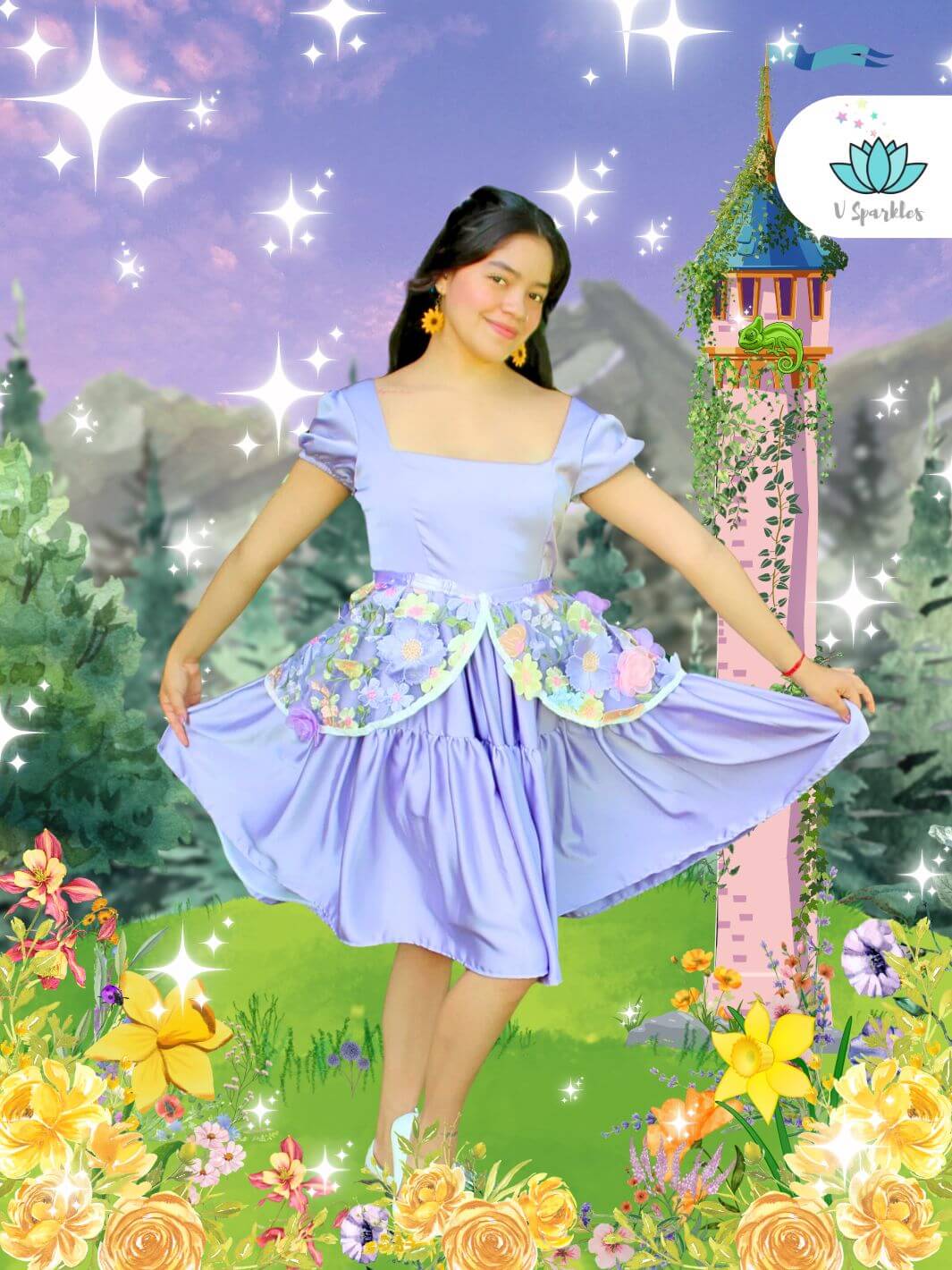 Halloween Costumes Costume Rapunzel Adulto Disney Rapunzel Deluxe