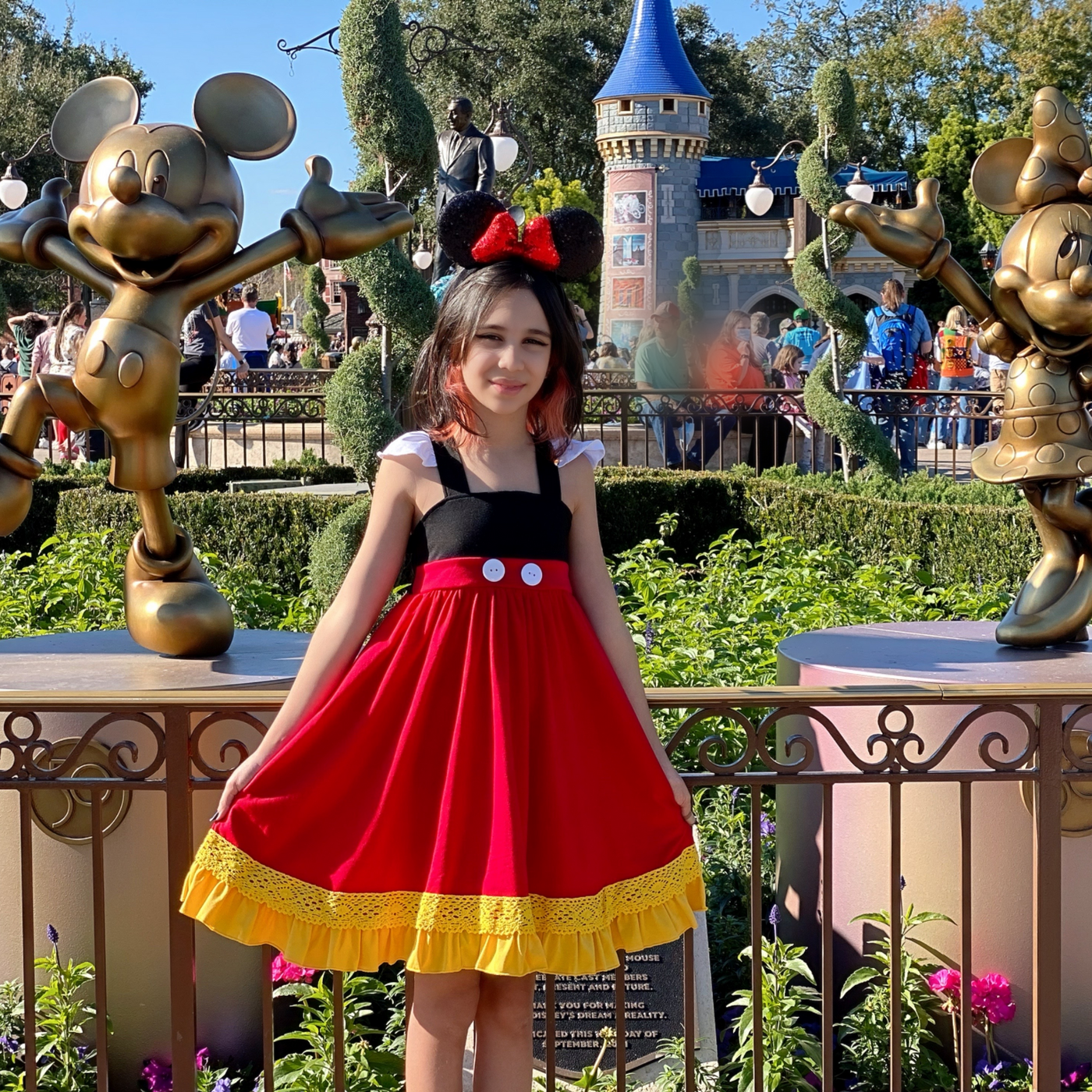 Classic Mouse Girls Dress