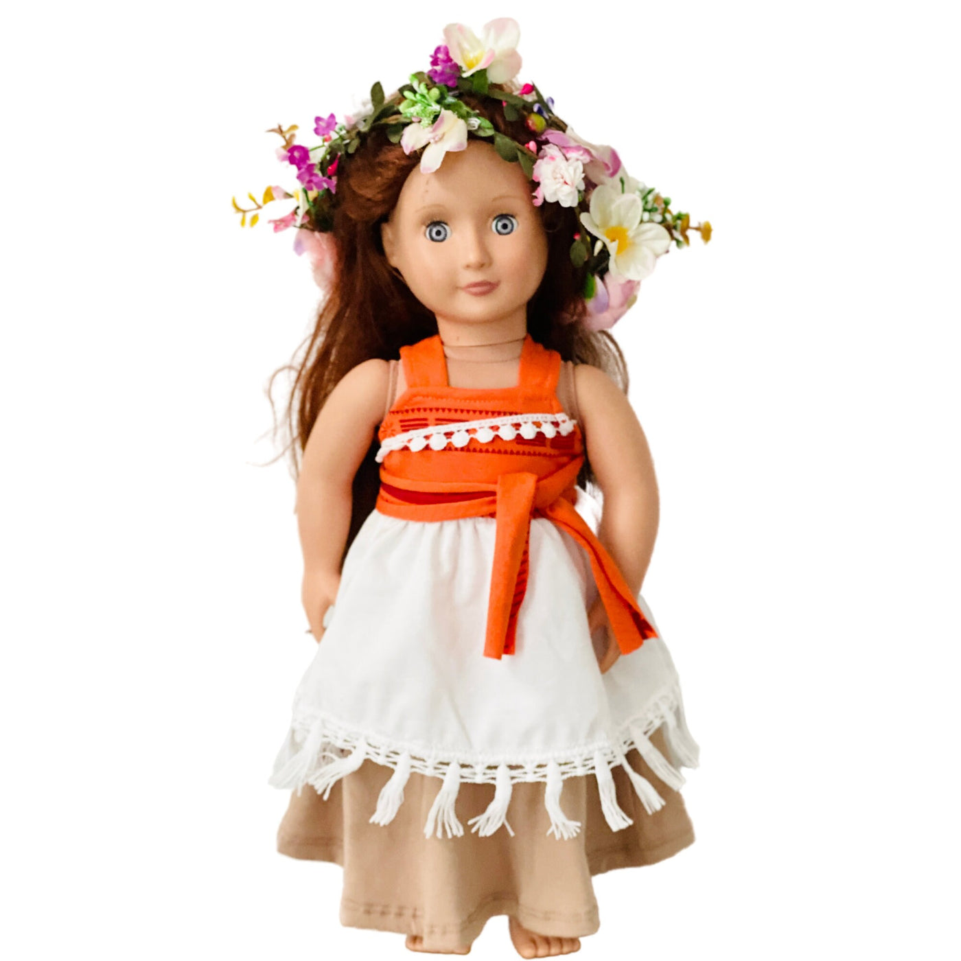 Island princess doll dress