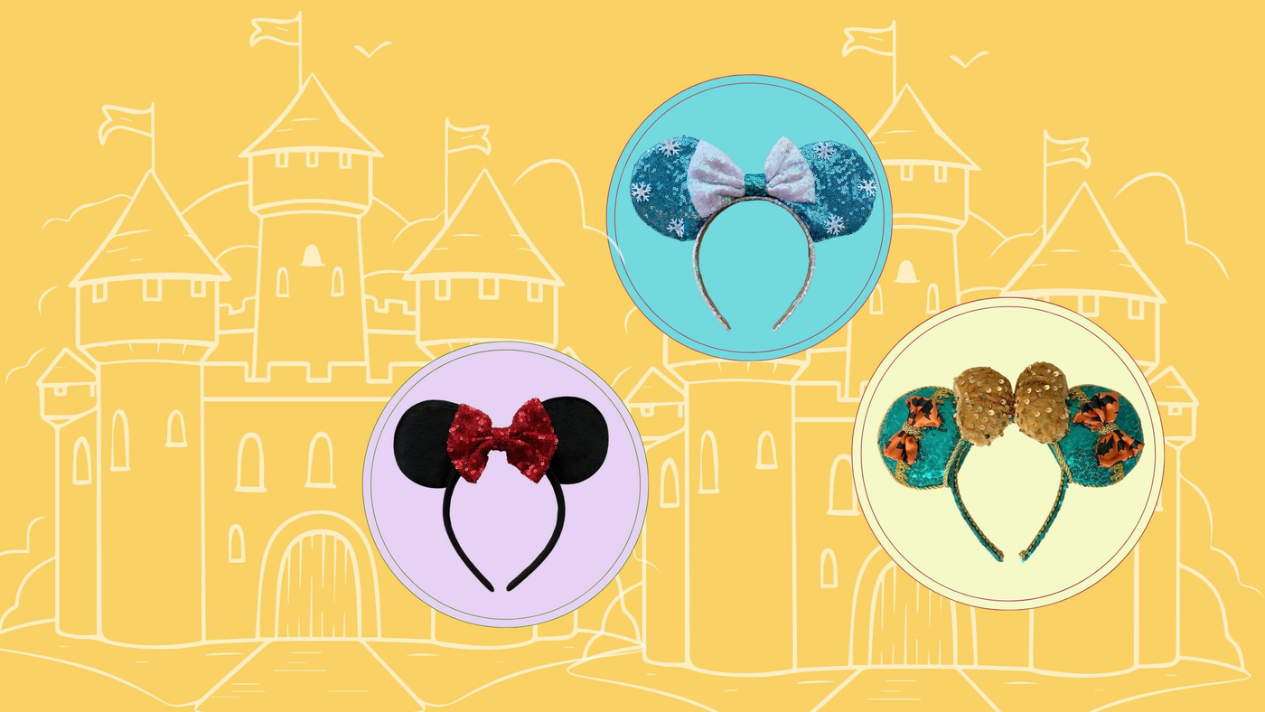 Mouse ears headband, mickey mouse ears headband disney bounding vsparkles