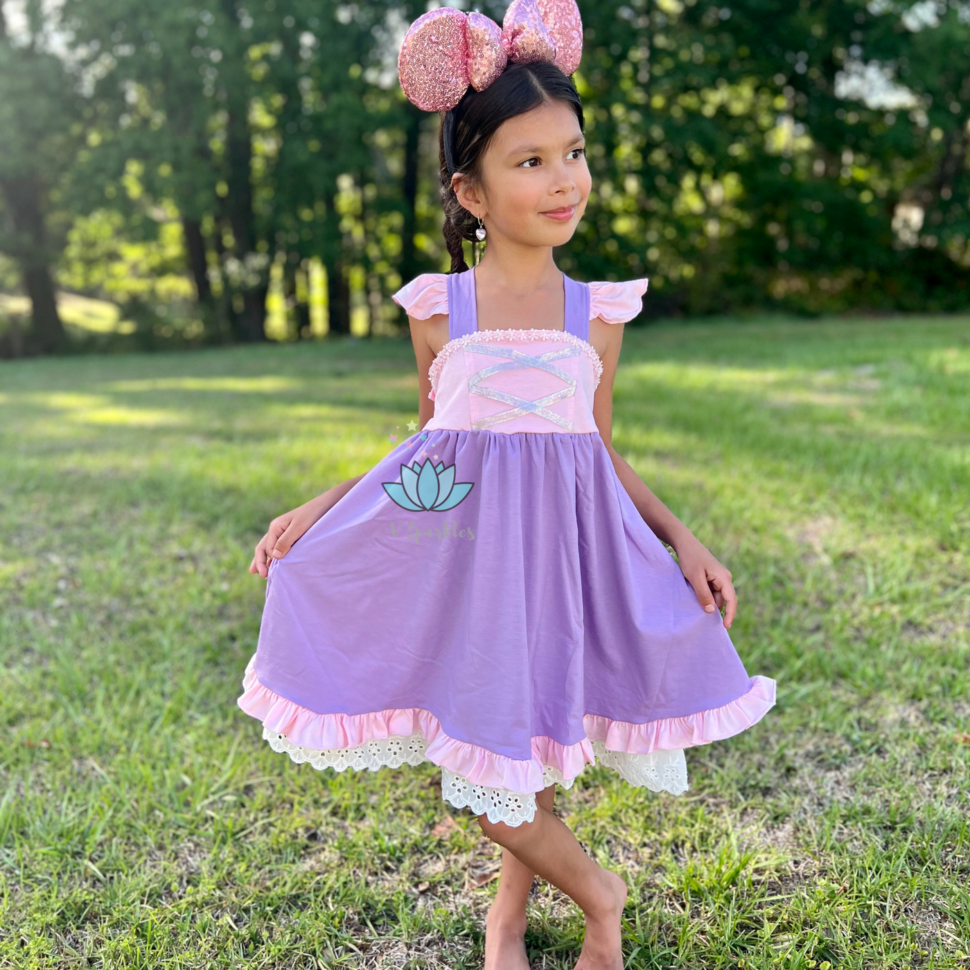 Rapunzel princess dress
