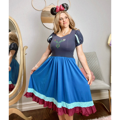 Ice queen sister adult dress