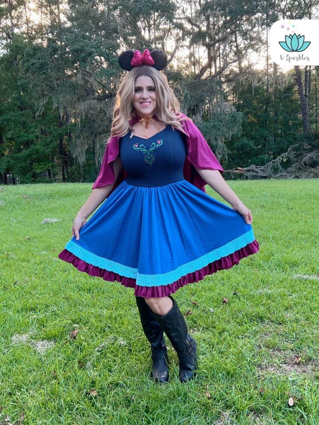 anna frozen 1 adult dress up