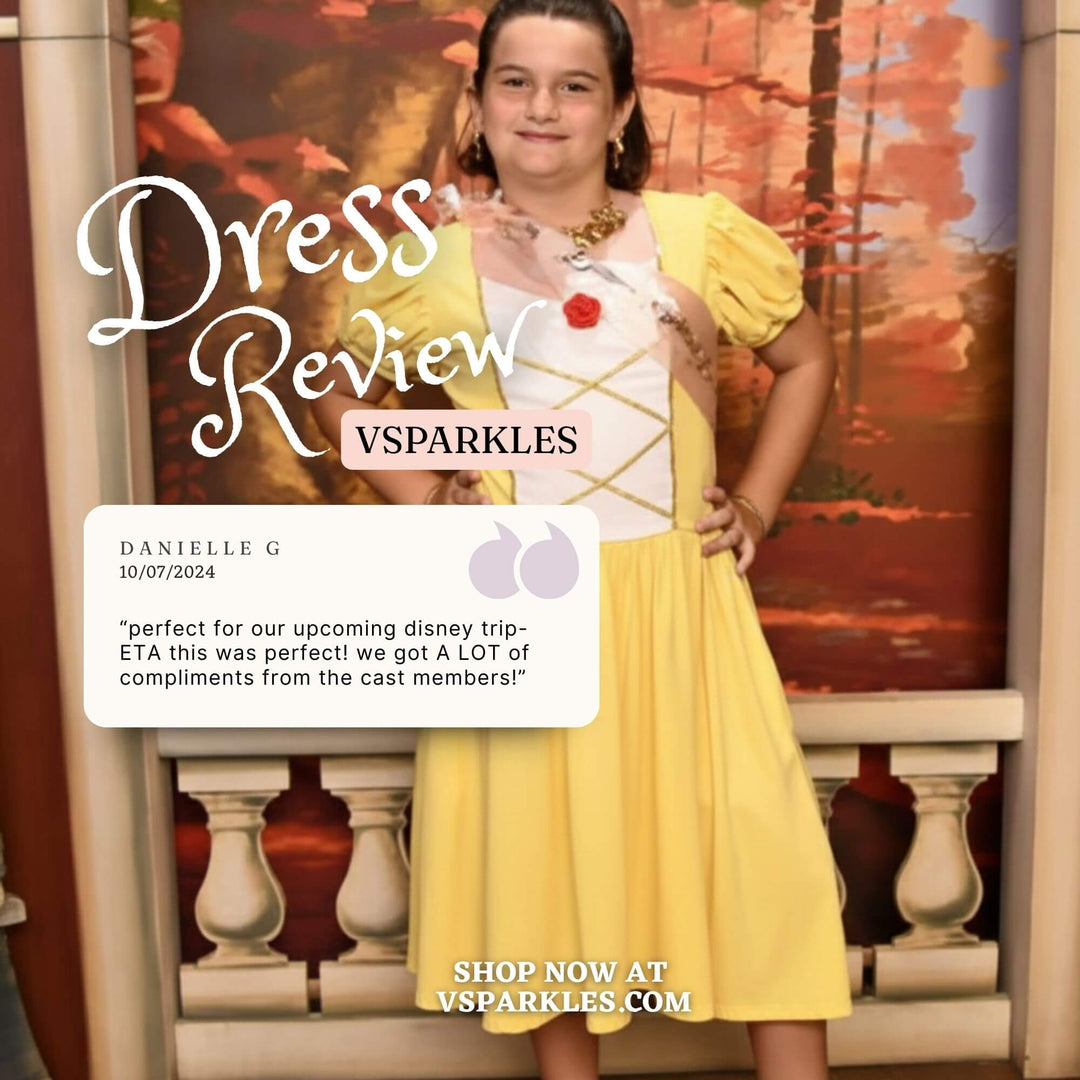 Belle Disney Bound Dress for Adult