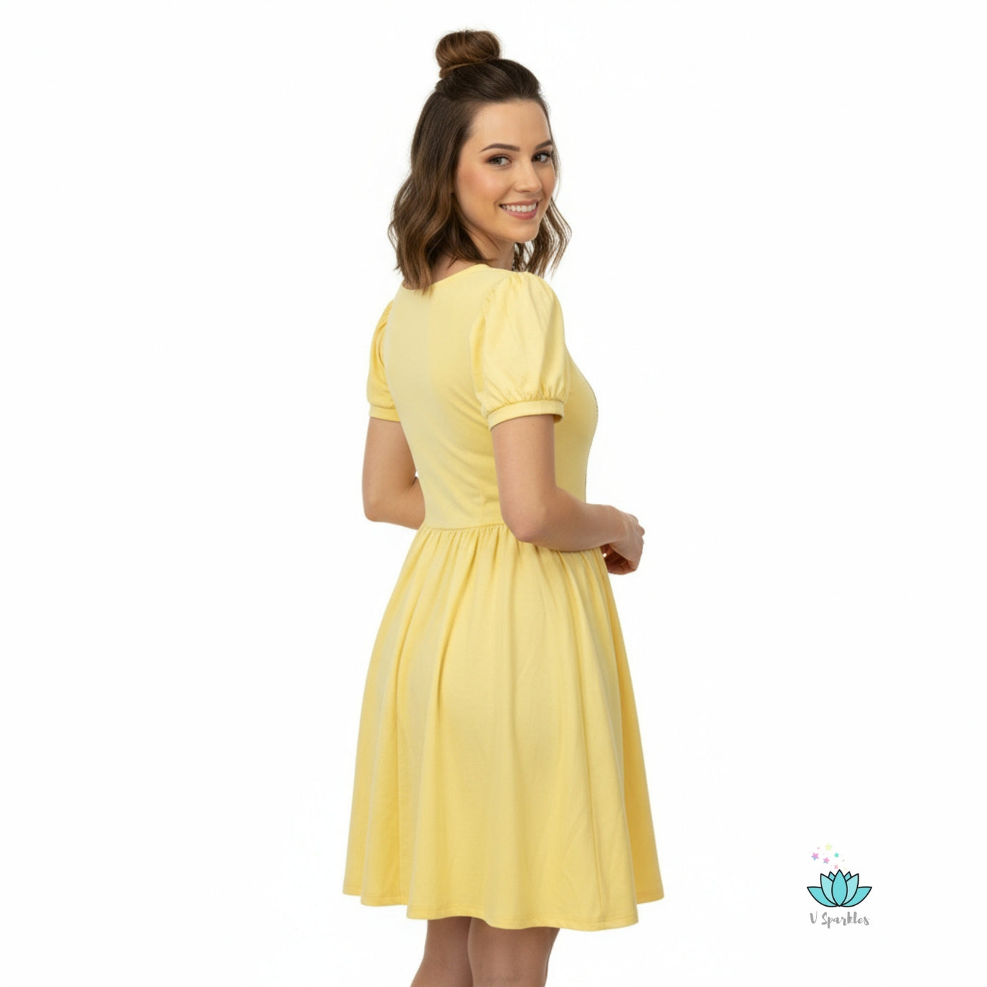 Red Rose Princess Dress Adult Women