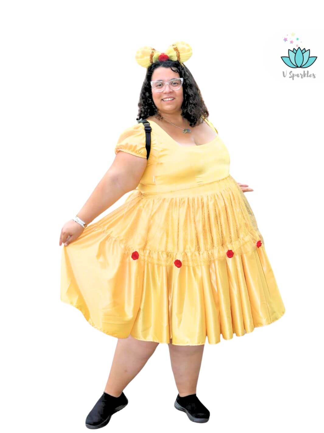 Red rose plus size dresses on sale