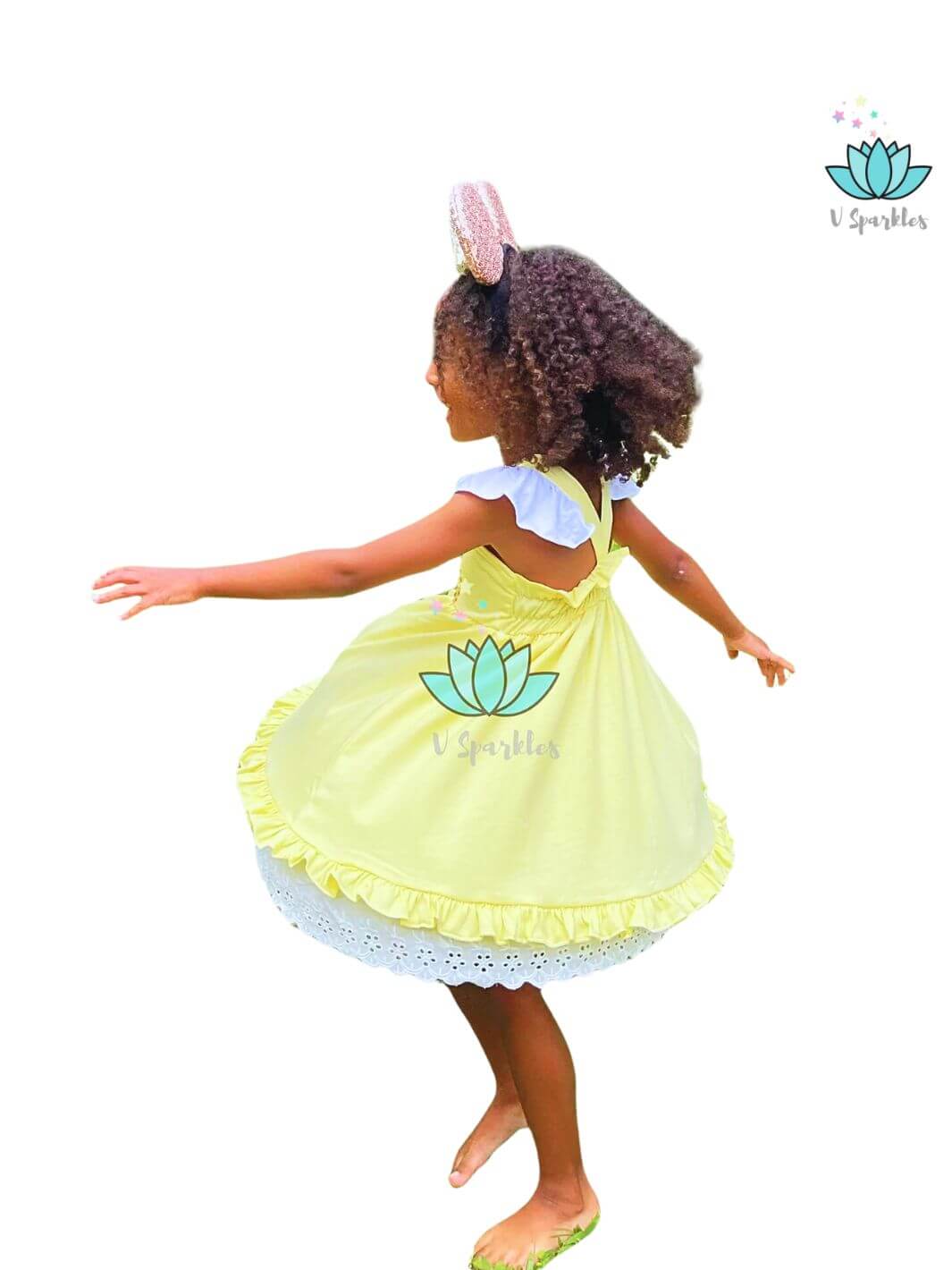 Belle Play Pretend Dress for Kids: Perfect for play pretend and dress-up games, this Belle dress encourages imaginative adventures inspired by Beauty and the Beast.