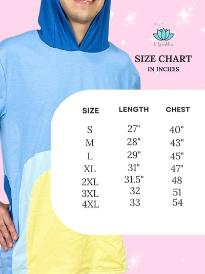 Blue dog dad t-shirt