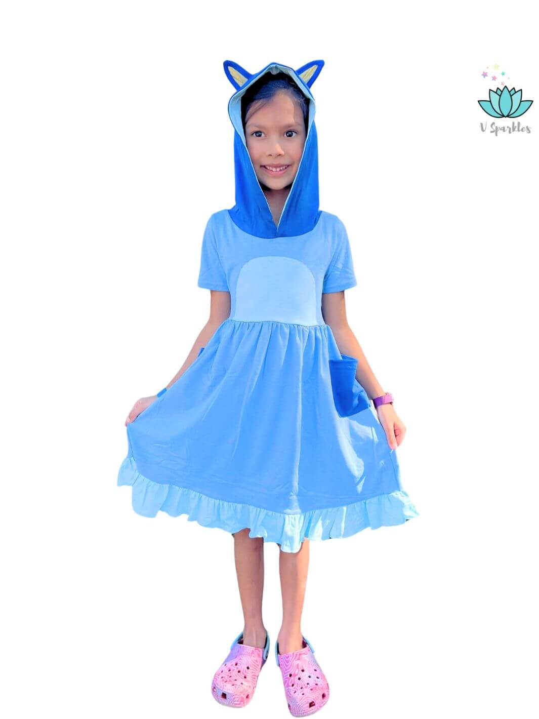Blue Dog Sister Dress
