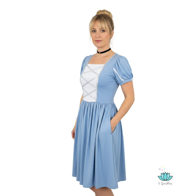 Glass Slipper Princess Dress for Women