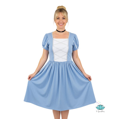 Glass Slipper Princess Dress for Women