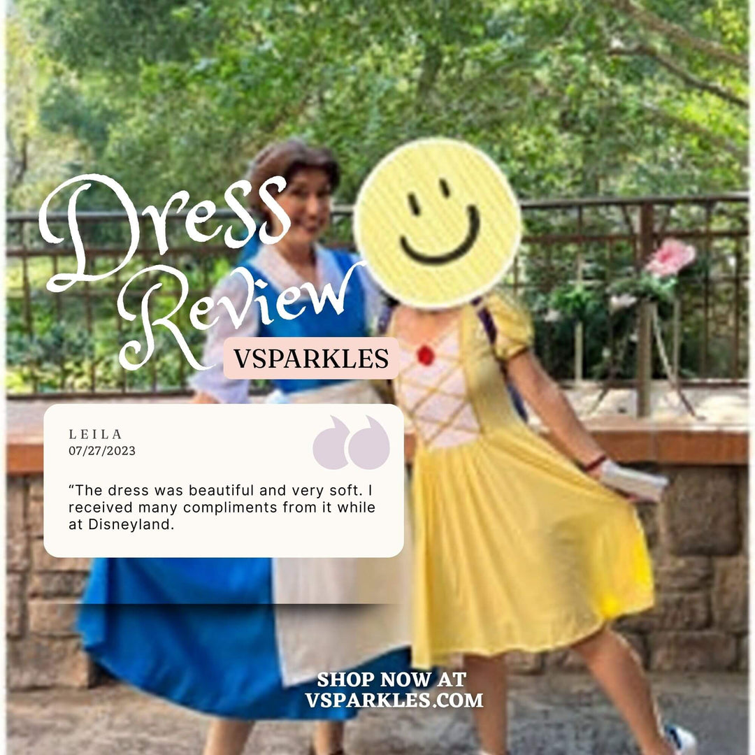 Belle Disney Bound Dress for Adult