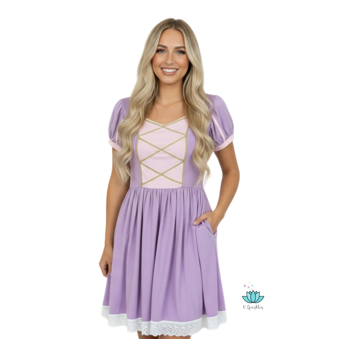 Long Haired Princess Dress Women