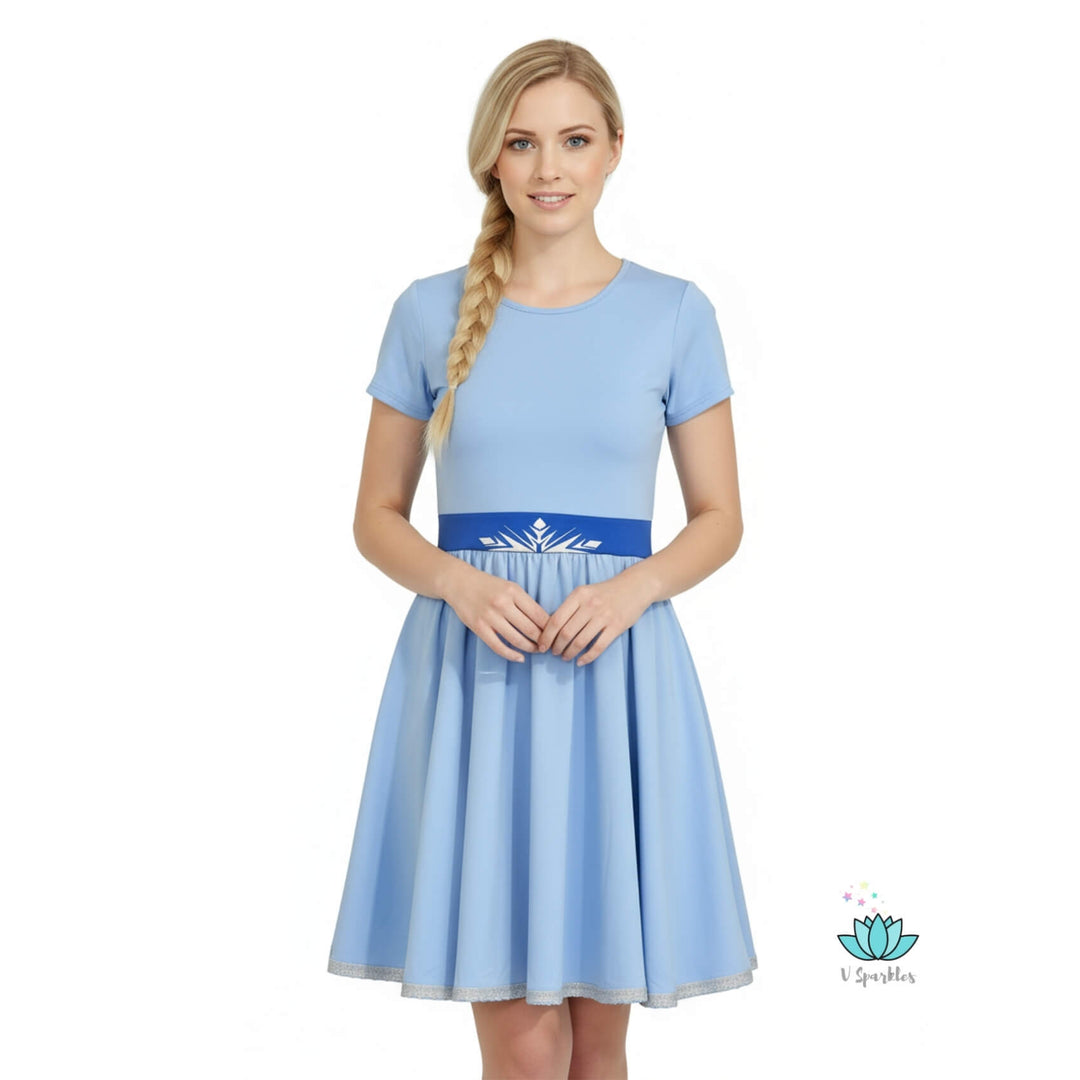 Elsa Disneybounding Dress for Adult