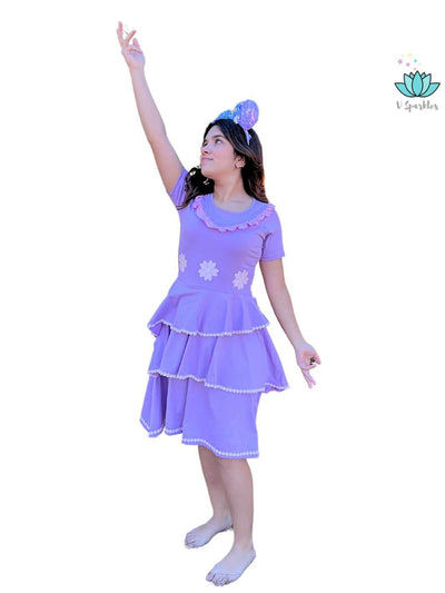 Encanto-Inspired Isabela Gift for Adults: A thoughtful gift for any Encanto fan, this Isabela dress is perfect for birthdays, holidays, or as a magical treat for yourself.