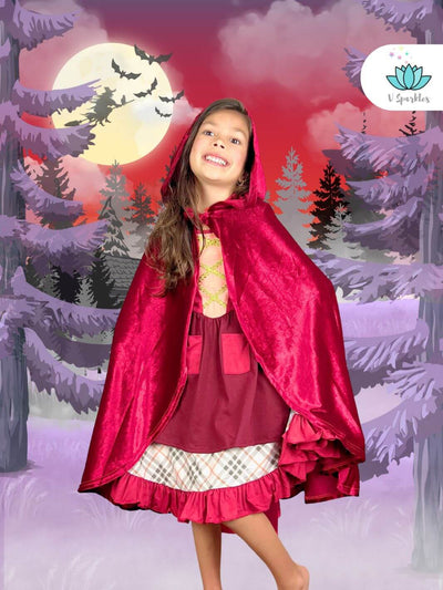 Mary Sanderson Kids Disneybound Dress: Fun and playful Mary Sanderson-inspired Disneybounding outfit, perfect for Halloween or a themed party.