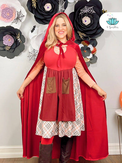 Magical Gift for Fans of Hocus Pocus: The perfect gift for a Hocus Pocus fan, this Mary Sanderson dress combines spooky charm with comfortable style.