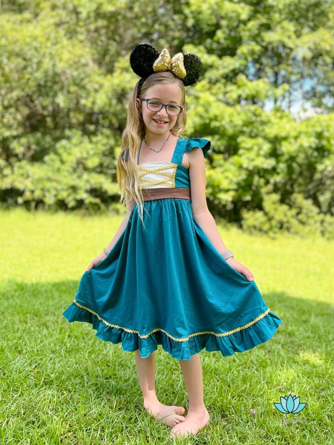 Merida costume kids 2025