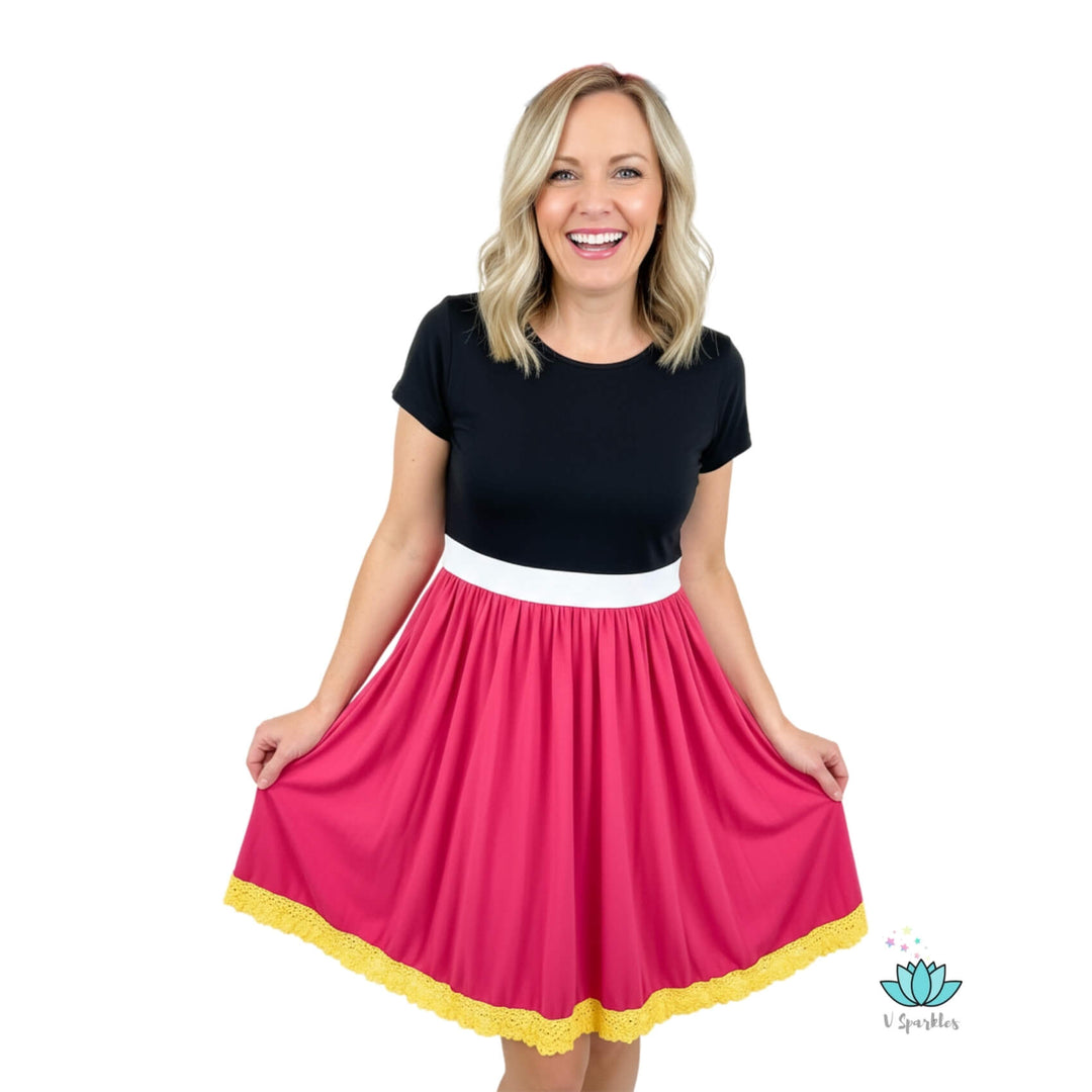 mickey summer woman dresses Mickey Dress for Adult