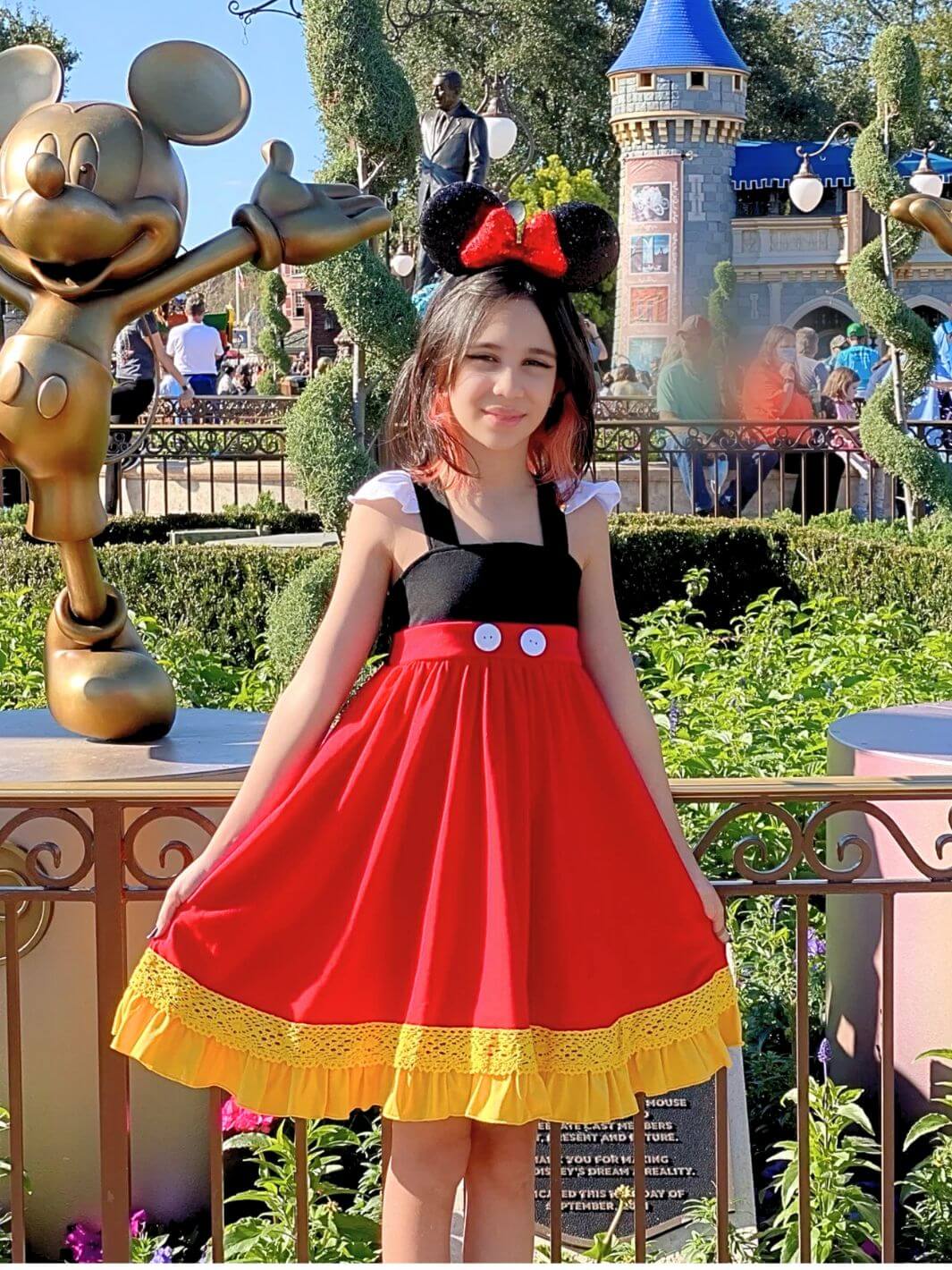 Classic Mouse Girls Dress