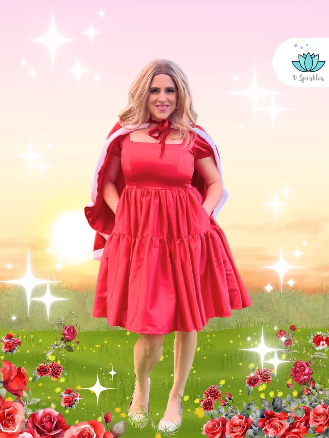 plus size sexy red dress Plus Size Sexy A-Line Slip Dress