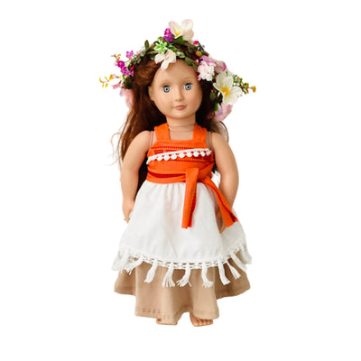 Pacific Island Doll Dress