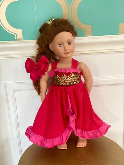 Latina princess doll dress